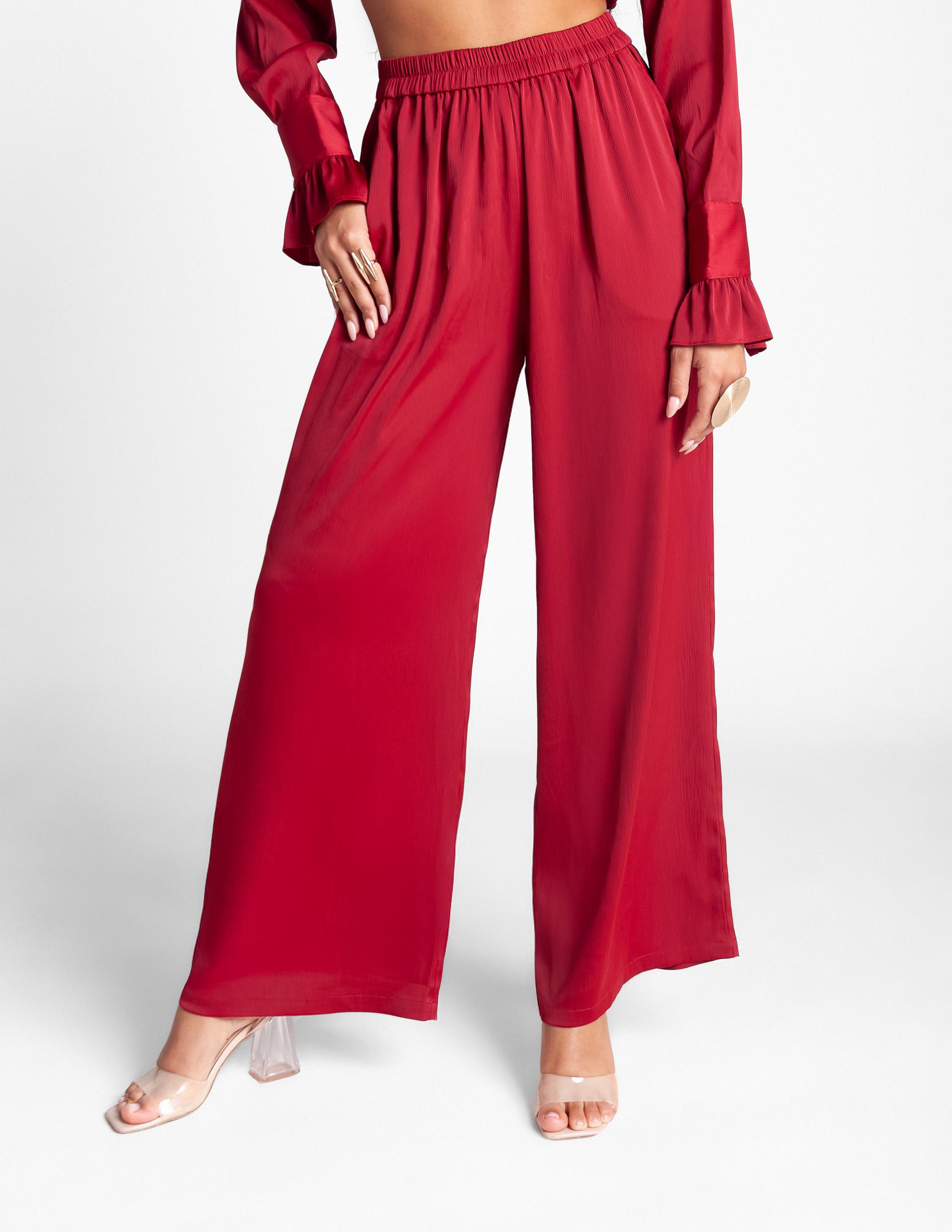 【WONDER WONDER】Richer Color Wash High Waist Wide Pants 71POEi1EctL._UY1000_.jpg